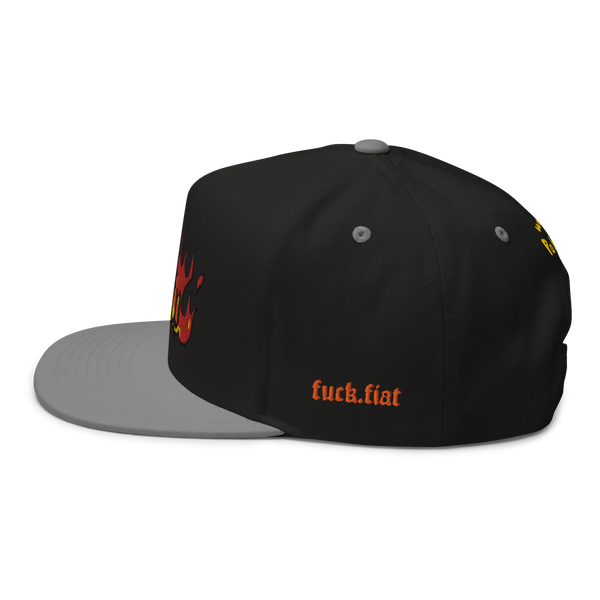 burn BABY burn SNAPBACK