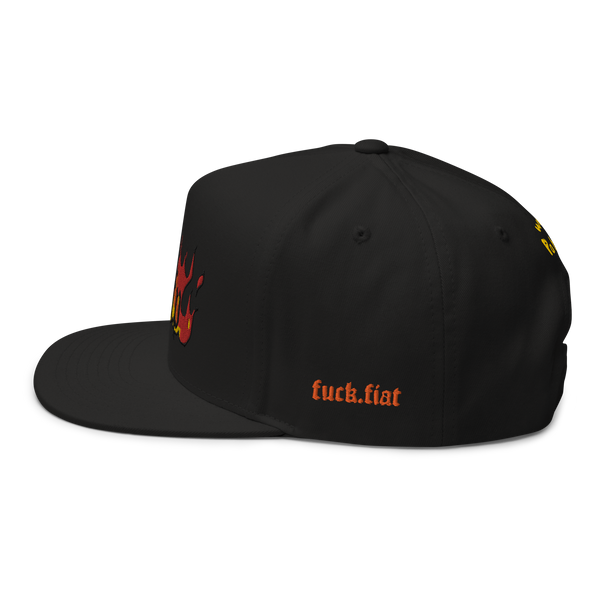 burn BABY burn SNAPBACK