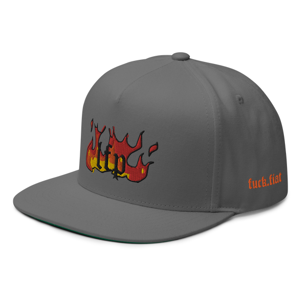 burn BABY burn SNAPBACK