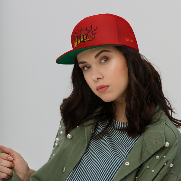 burn BABY burn SNAPBACK