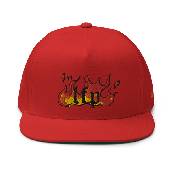 burn BABY burn SNAPBACK
