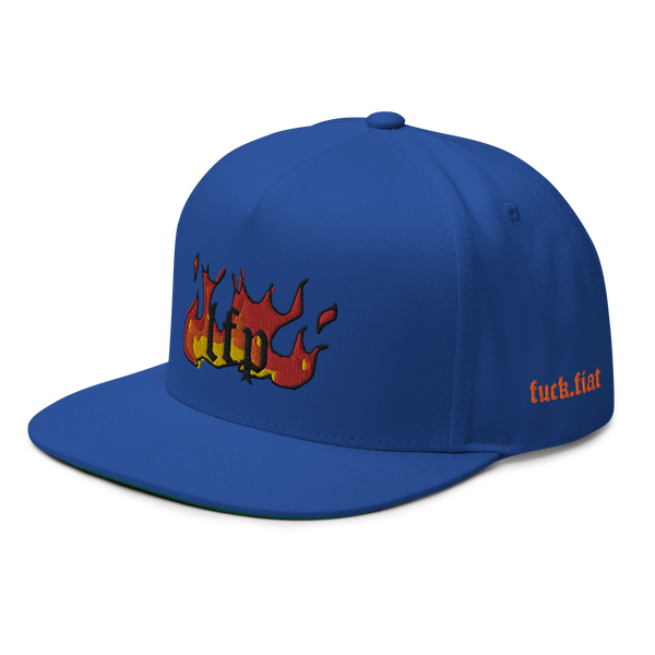 burn BABY burn SNAPBACK