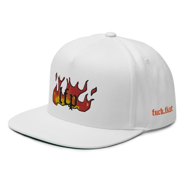 burn BABY burn SNAPBACK