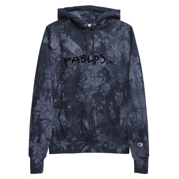 pablos.lol x Champion TIE DYE HOODIE