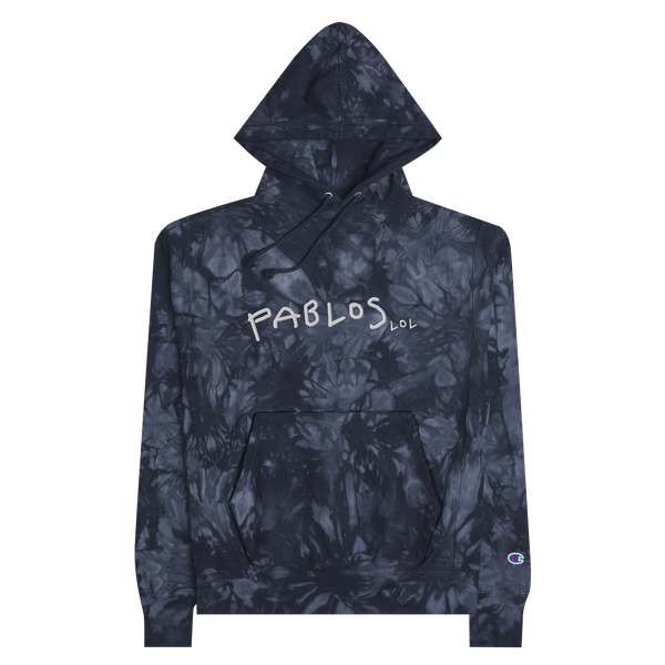 pablos.lol x Champion TIE DYE HOODIE