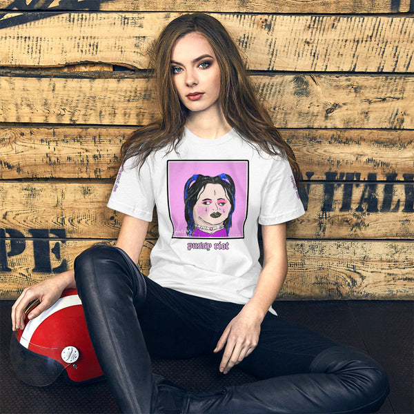 Pussy Riot Tee - we R pablo + Unicorn DAO