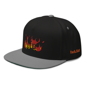 burn BABY burn SNAPBACK