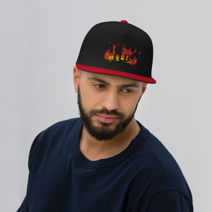 burn BABY burn SNAPBACK