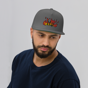 burn BABY burn SNAPBACK