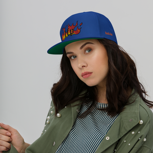 burn BABY burn SNAPBACK